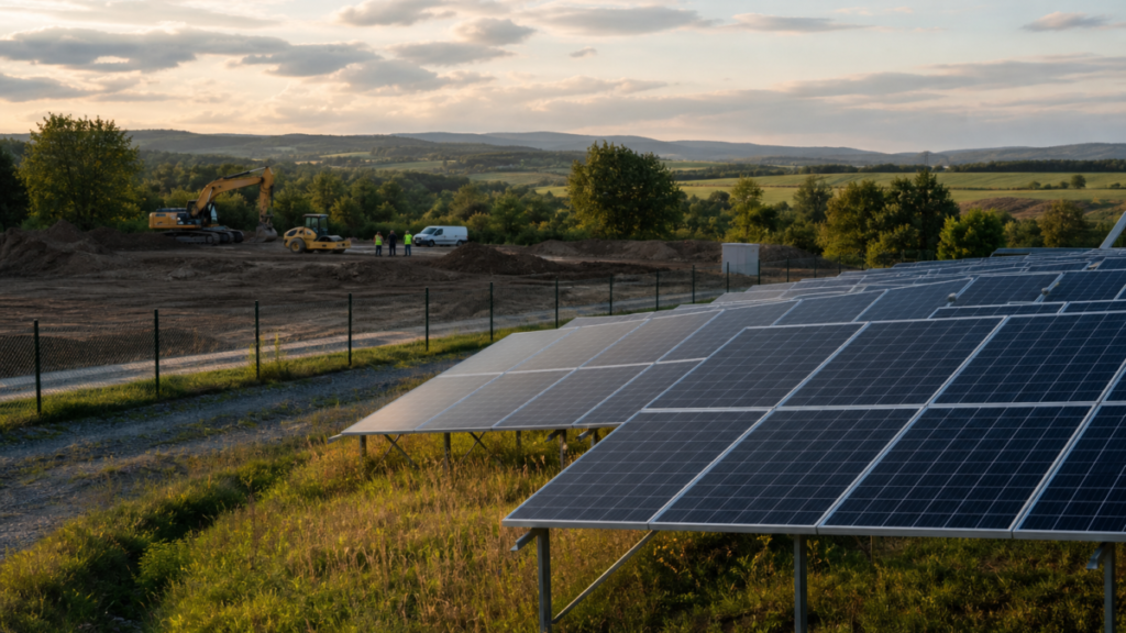 Görög energiacég vesz magyar naperőművet