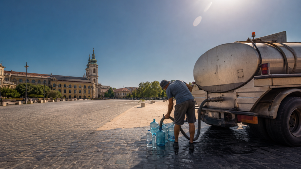 Hőségriasztás jön, az ellátás biztosítottnak tűnik