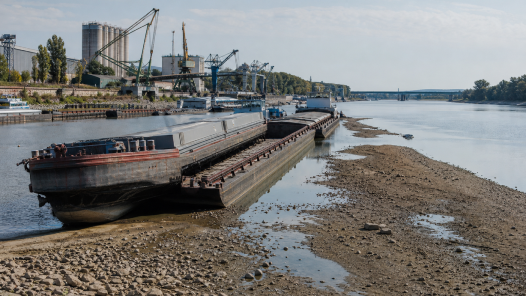 Miért gyengül a Duna menti árufuvarozás?